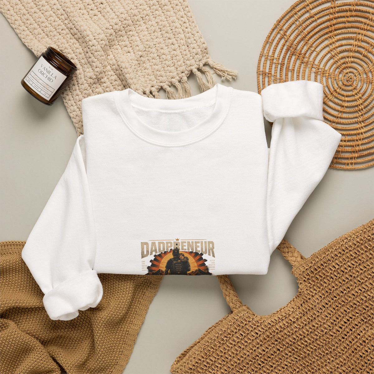 Daredevil Vintage Train Graphic Crewneck Sweatshirt