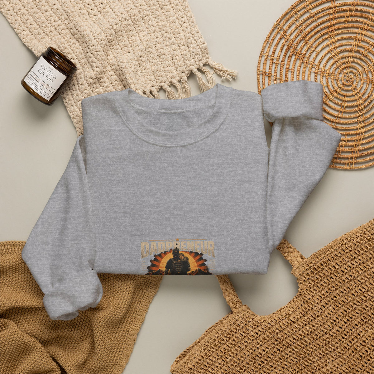 Daredevil Vintage Train Graphic Crewneck Sweatshirt