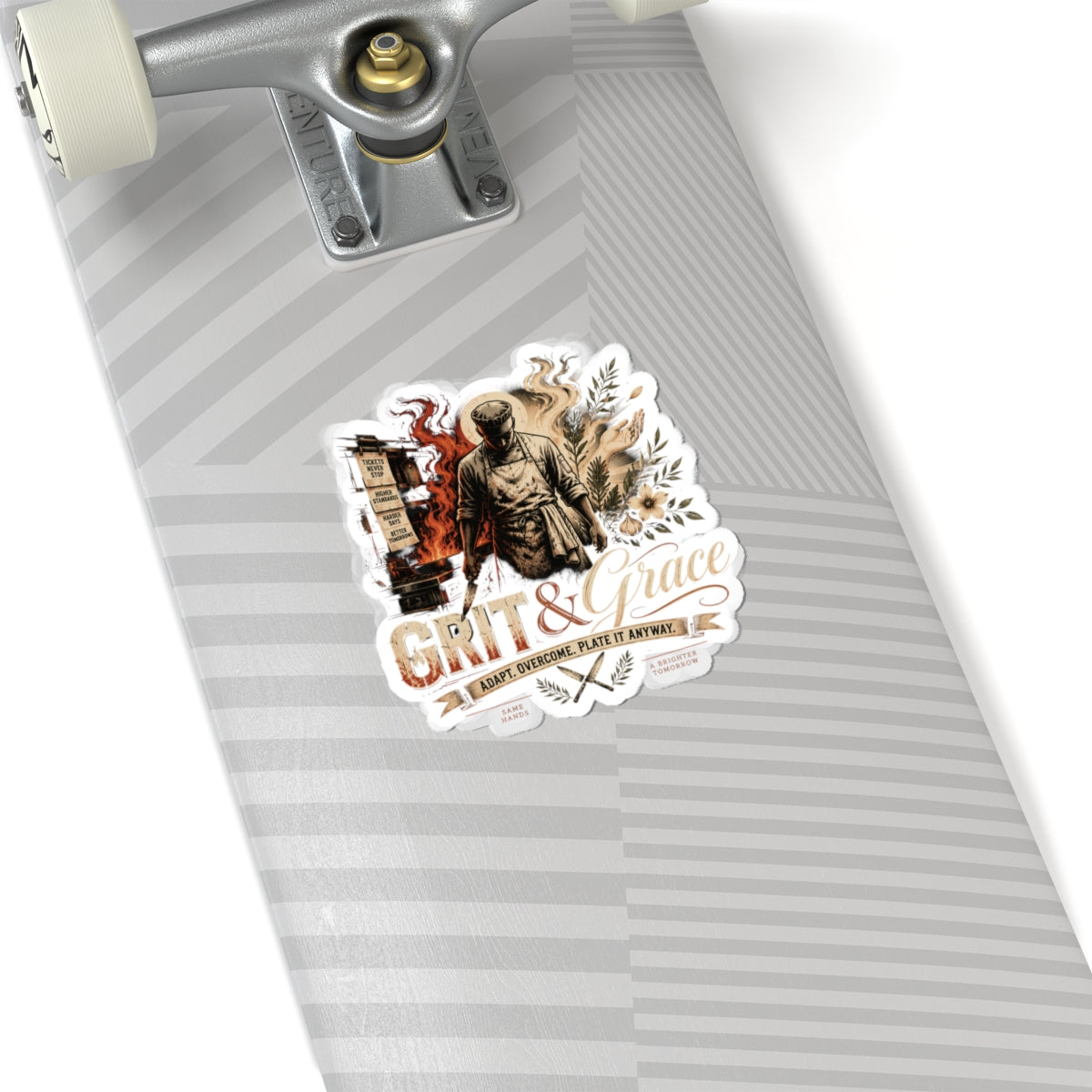 Grit & Grace Kiss-Cut Sticker