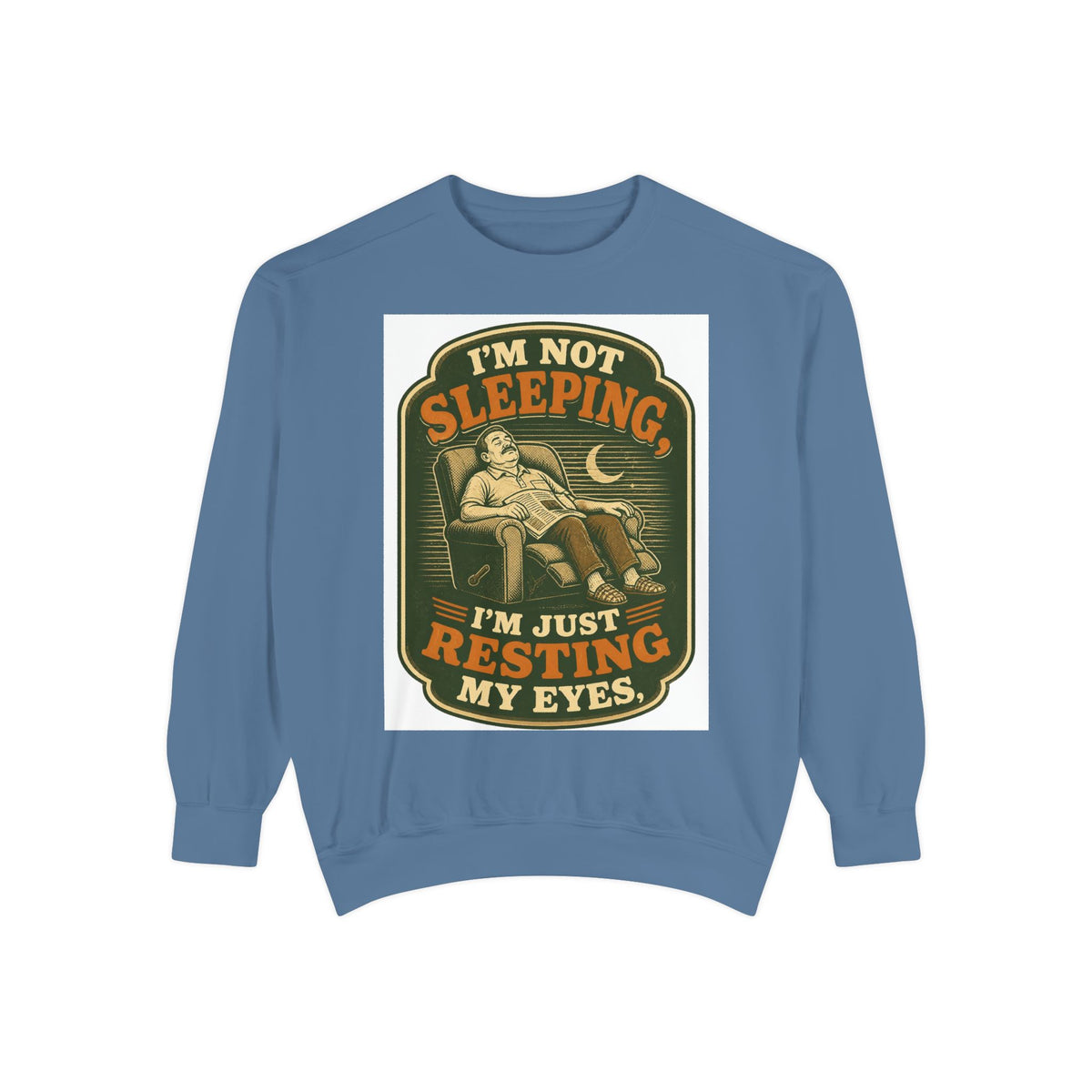 I'm Not Sleeping I'm Resting My Eyes Sweatshirt | Cozy Reader Gift