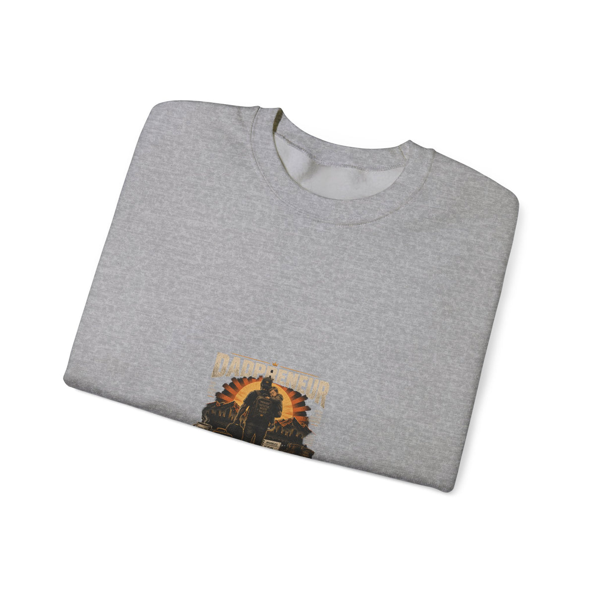 Daredevil Vintage Train Graphic Crewneck Sweatshirt