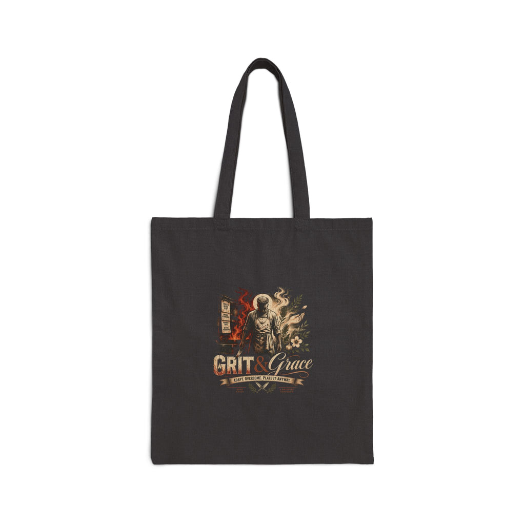 Grit & Grace Western Horse Canvas Tote Bag
