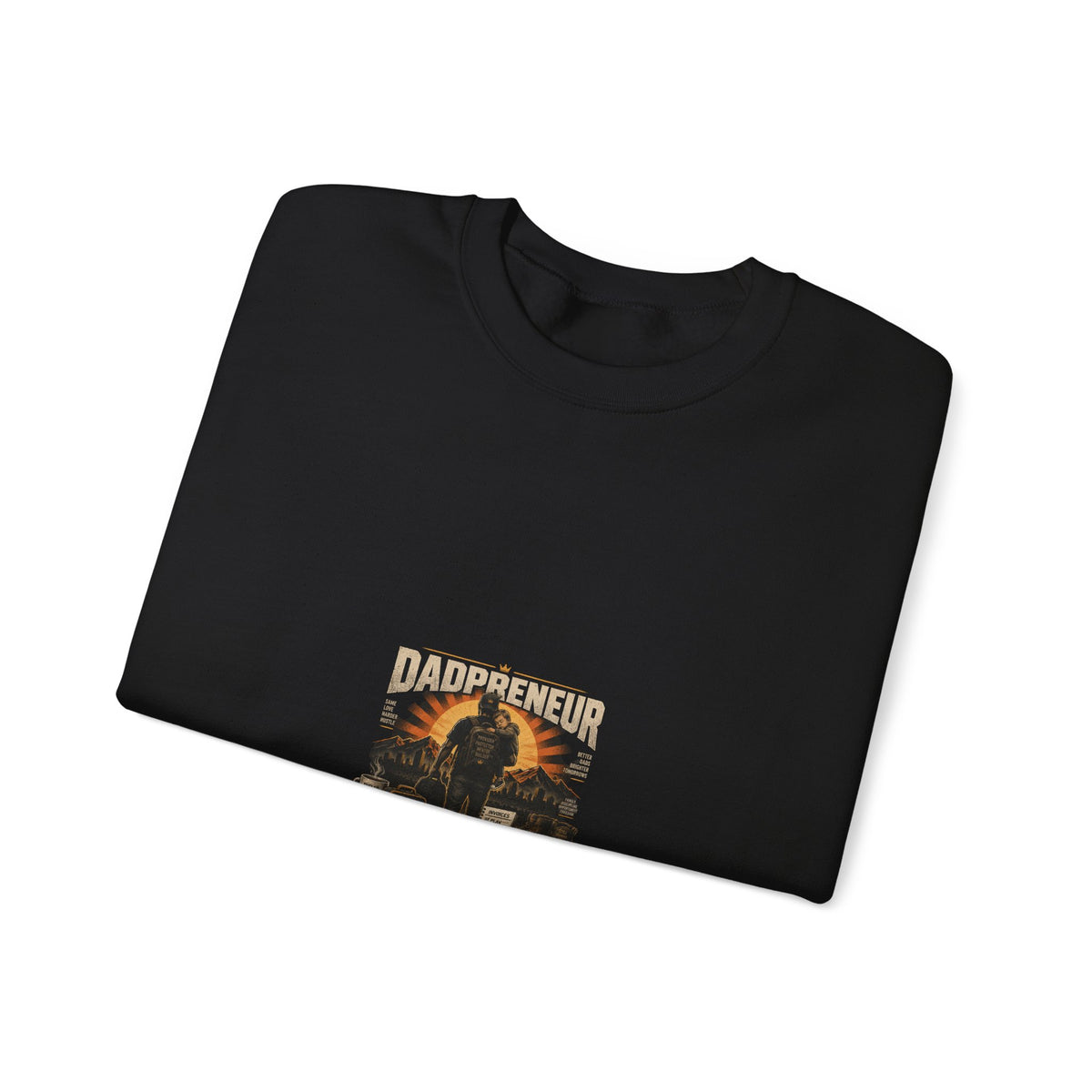 Daredevil Vintage Train Graphic Crewneck Sweatshirt