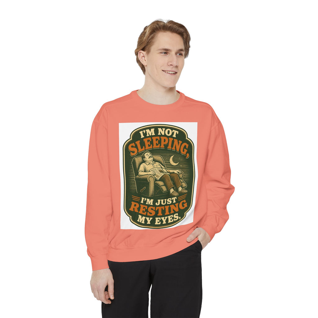 I'm Not Sleeping I'm Resting My Eyes Sweatshirt | Cozy Reader Gift
