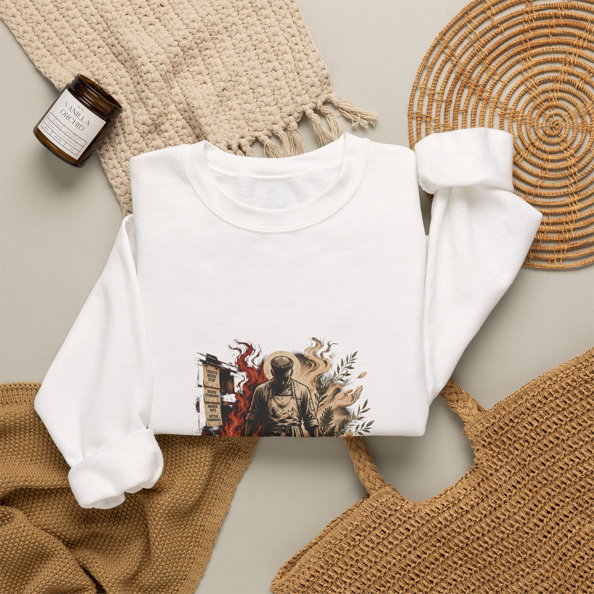 Grit & Grace Western Rodeo Crewneck Sweatshirt